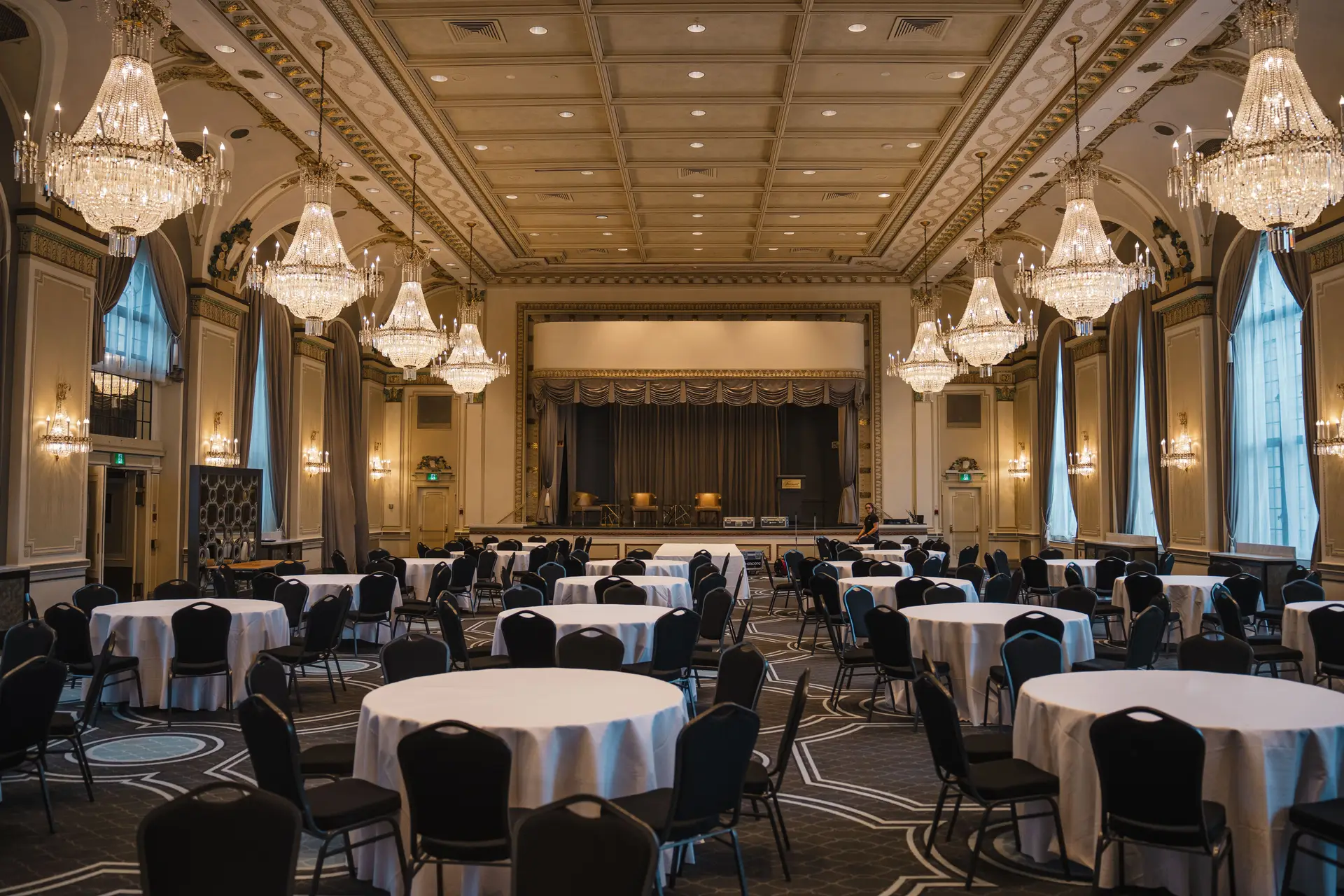 Elegant banquet hall in Canada