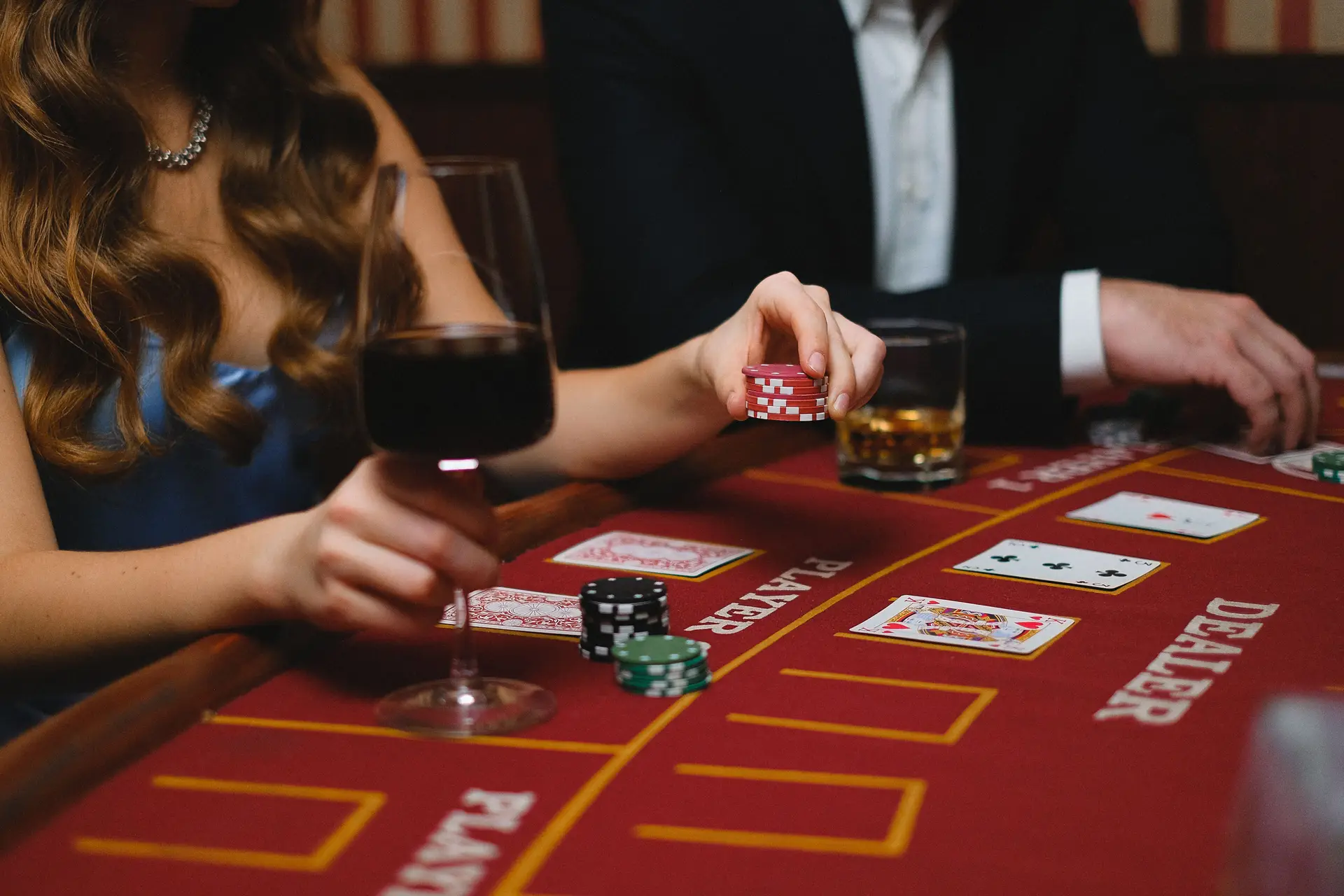 Refined Poker Lounge at OryonabanquetHouse