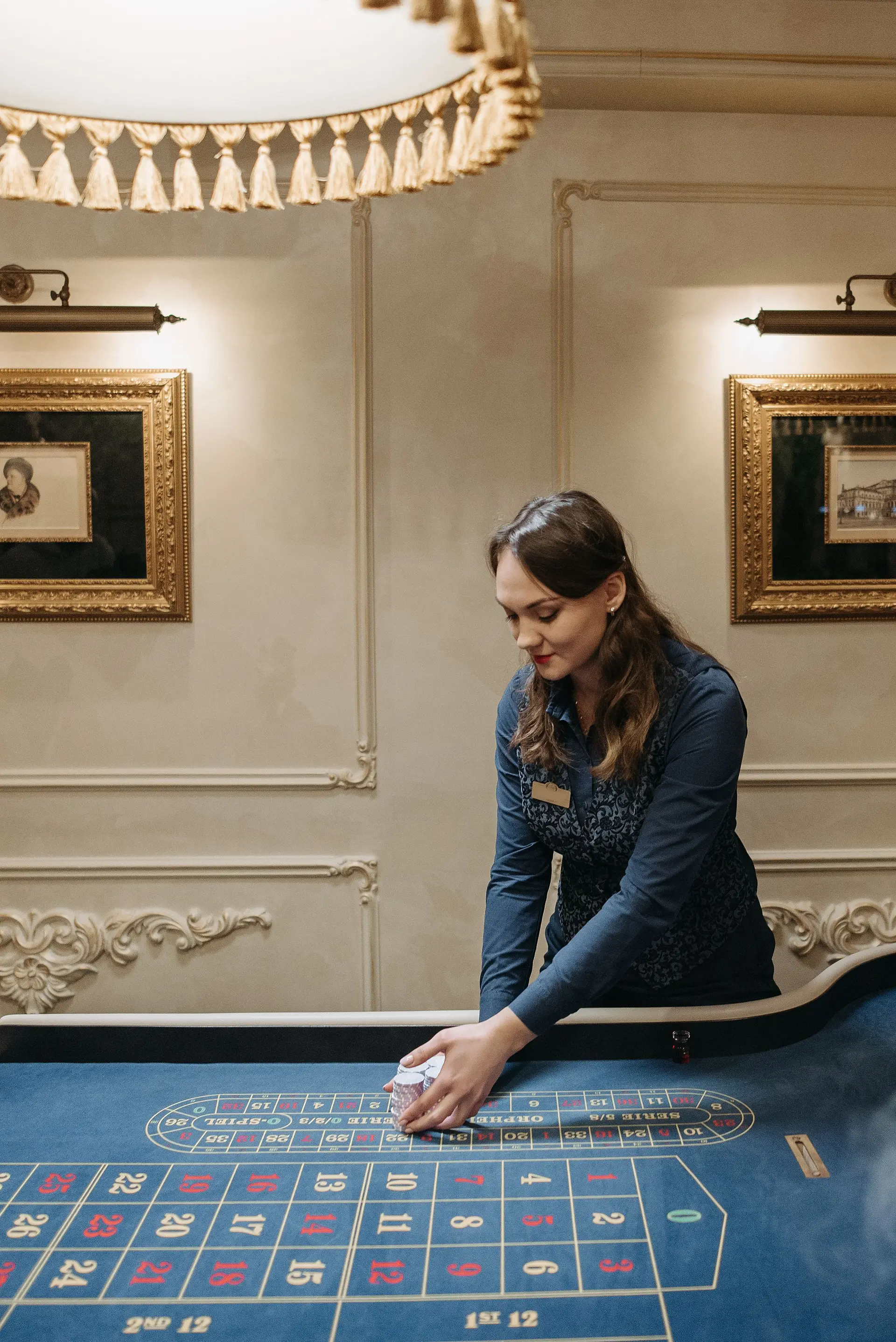 Baccarat Table at OryonabanquetHouse